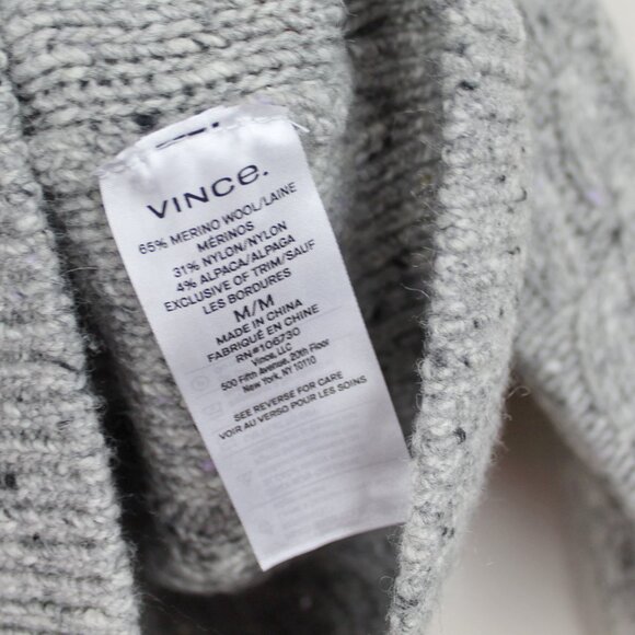 NWT VINCE Wool Blend Sweater - Everyday Comfortable Office Wear - Picture 14 of 15